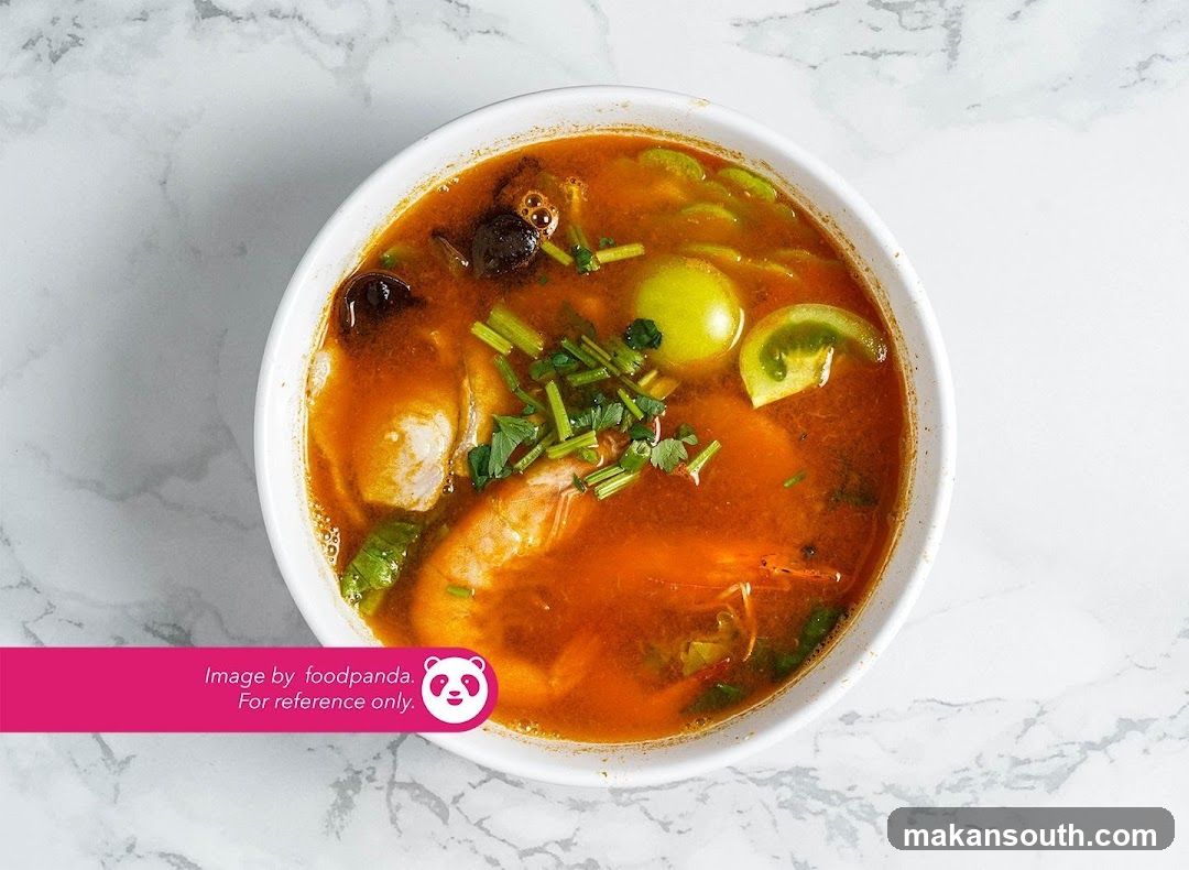 Spicy Tom Yum Soup Bowl