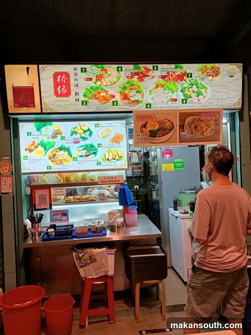 Food Stall Interior View
