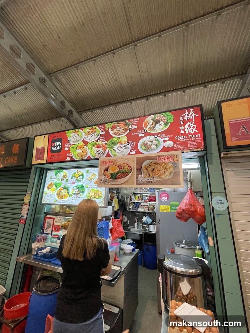 Food Stall Interior View