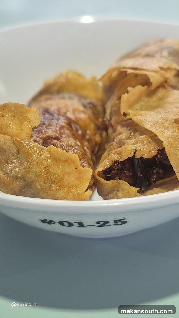 Fried Spring Rolls in a Bowl