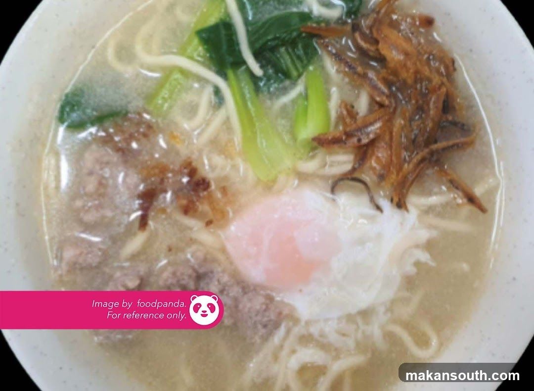 Noodle Bowl with Egg and Toppings