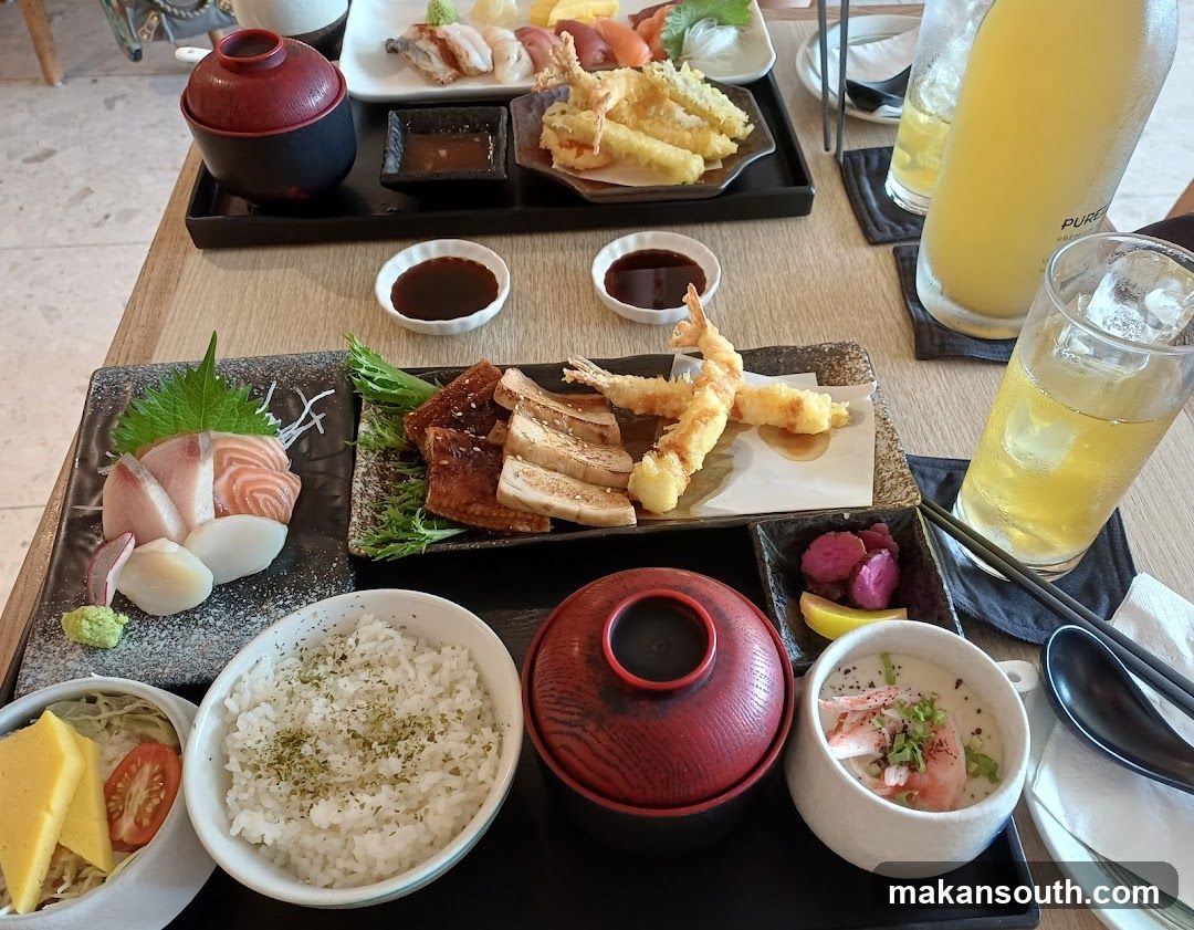 Sushi and Tempura Set Meal