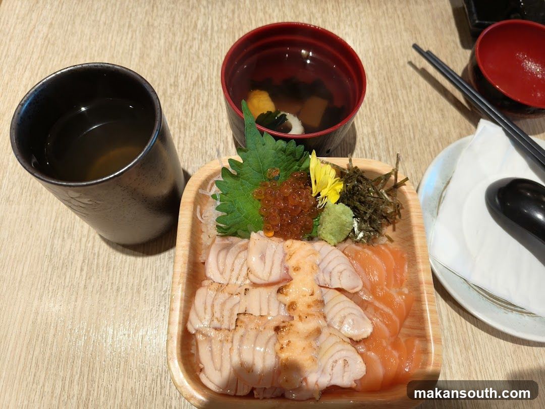 Sashimi and Soup Bowl
