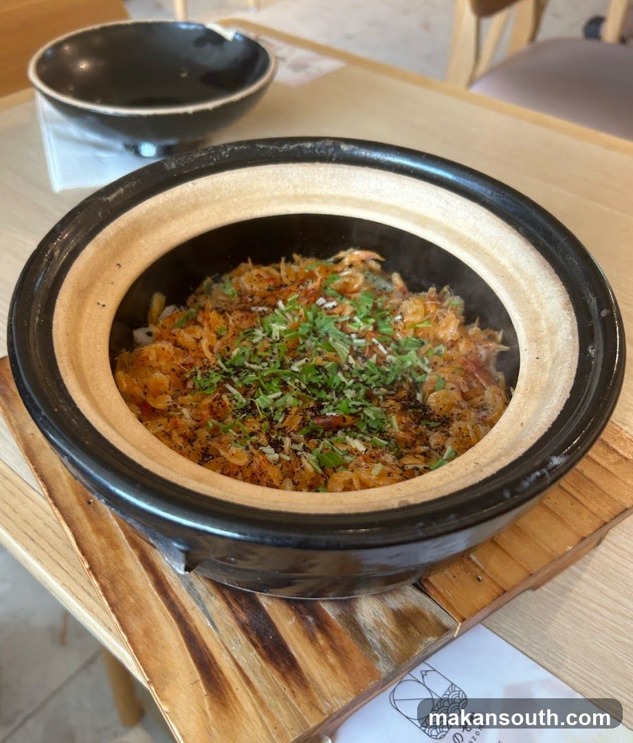 Sizzling Claypot Dish with Garnish