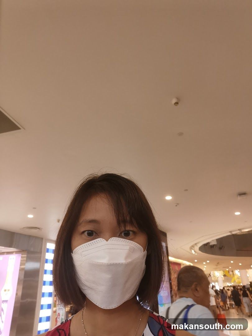 Selfie in a mall