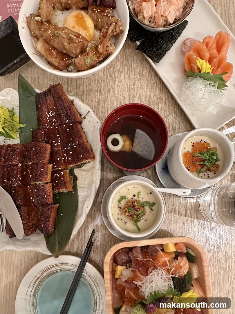Japanese Meal Spread