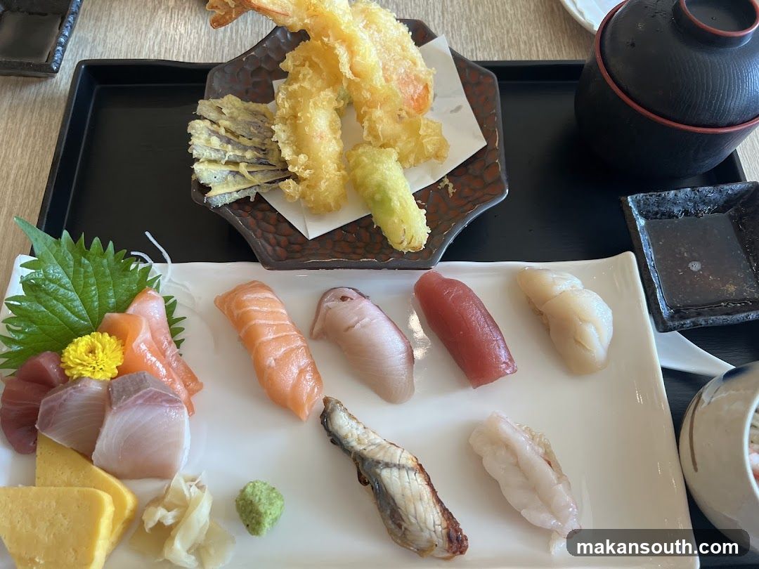 Sushi and Tempura Platter
