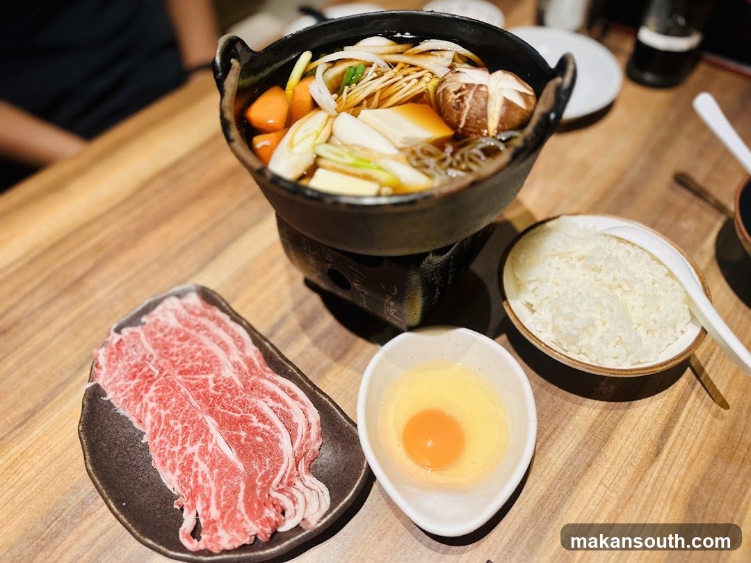Japanese Hot Pot Meal