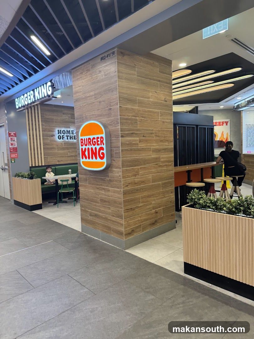 Burger King Interior View