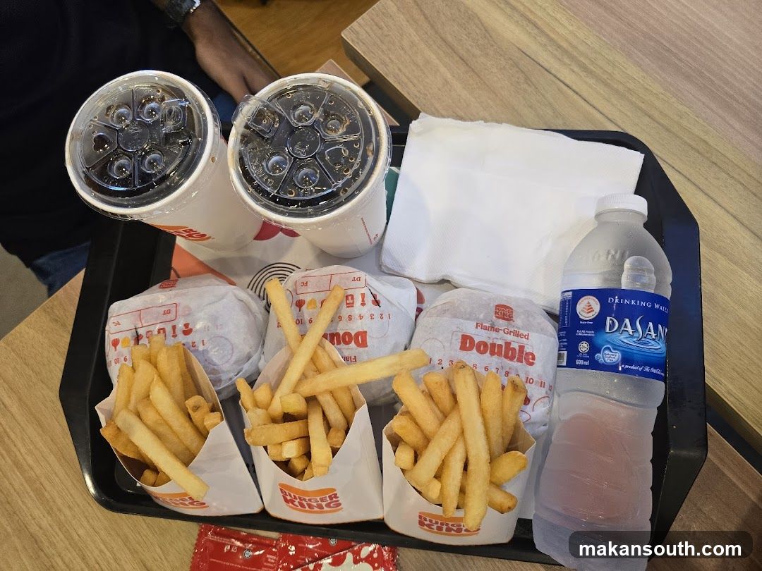 Burger King Meal Tray