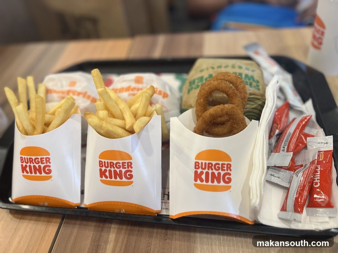 Burger King Meal Tray