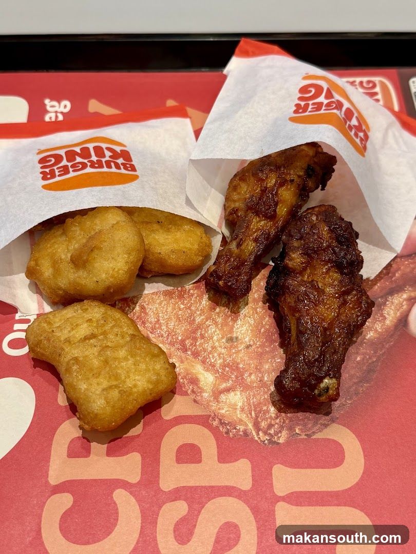 Burger King Food Items