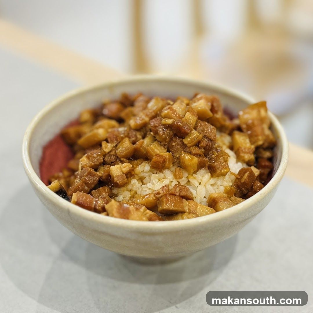 Bowl of Rice with Meat Topping