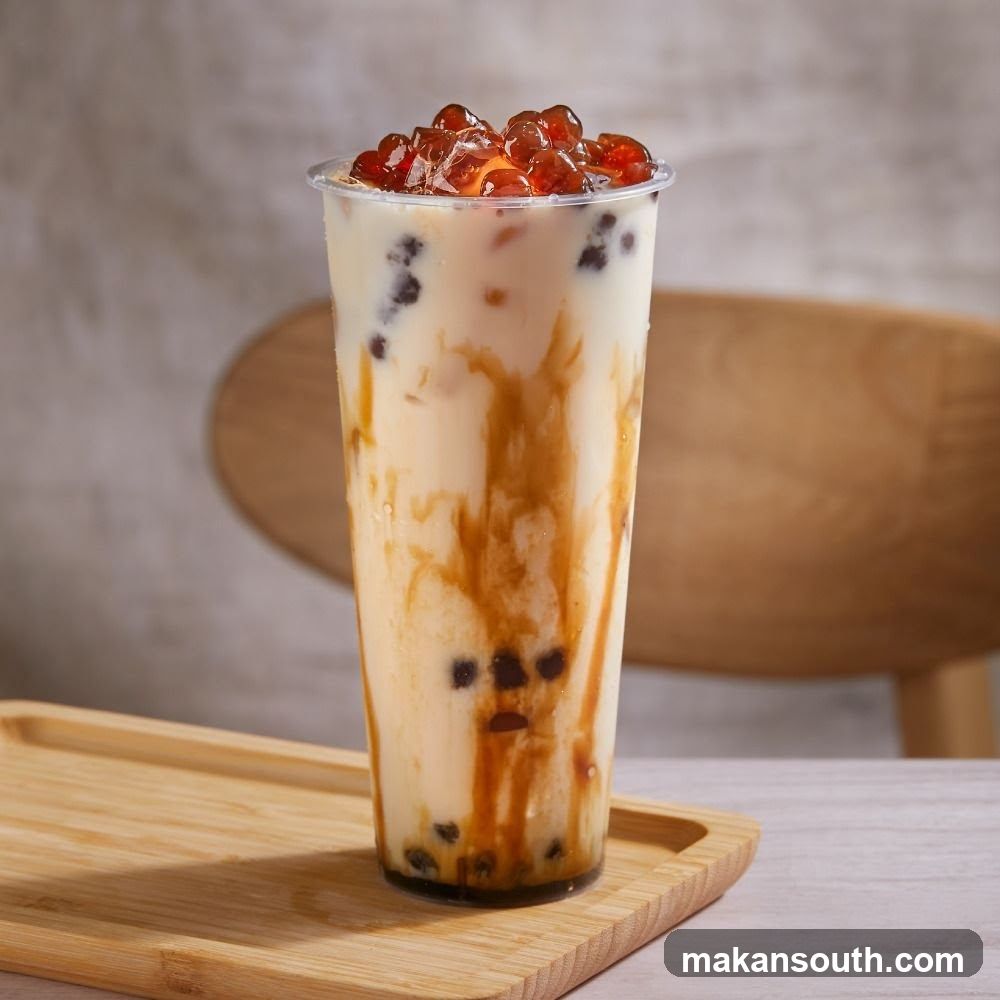 Boba Milk Tea with Toppings