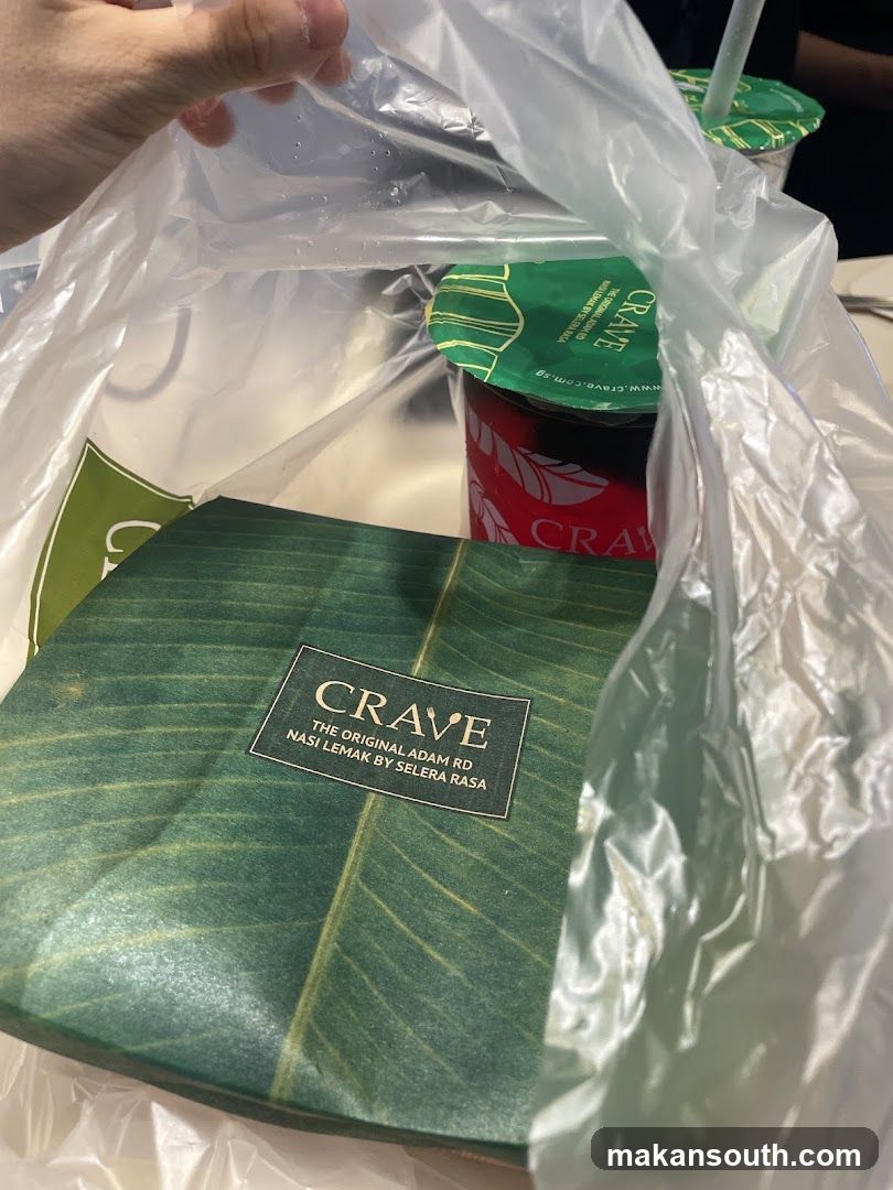 Crave Takeout Order