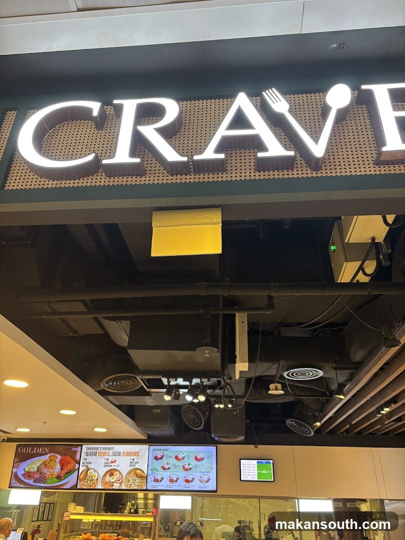 Crave Food Court Interior View