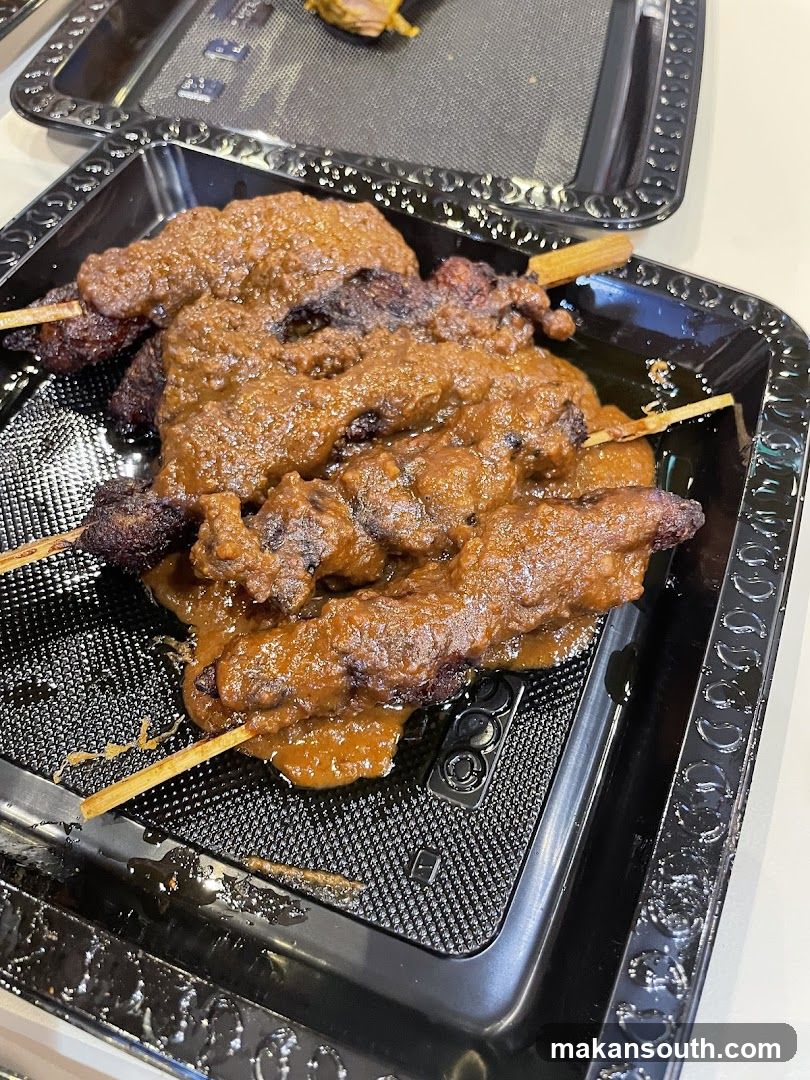 Sambal Chicken Satay Skewers