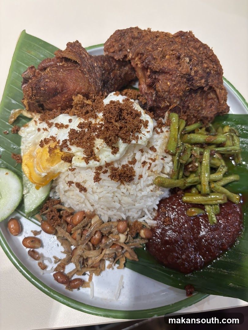 Nasi Lemak Plate
