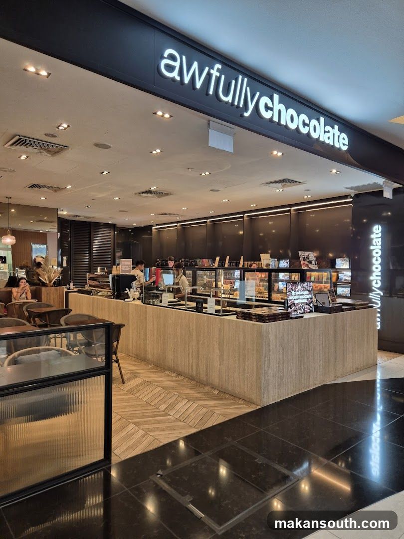awfullychocolate interior view