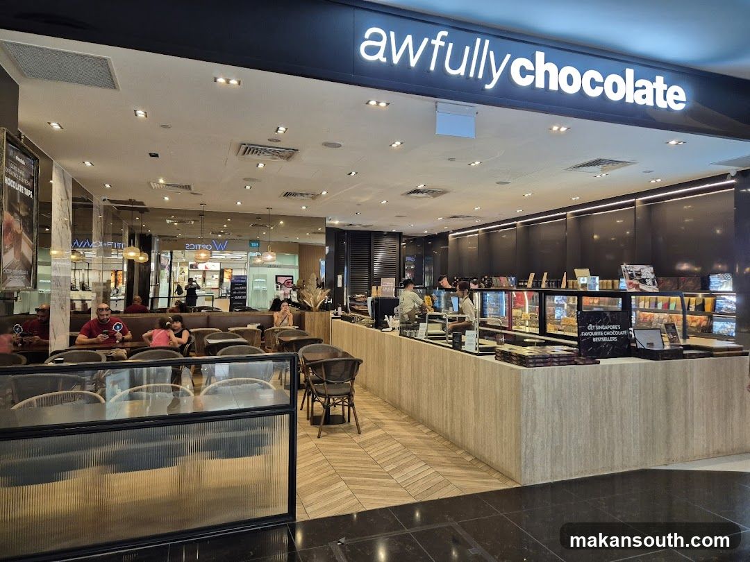 awfullychocolate interior view