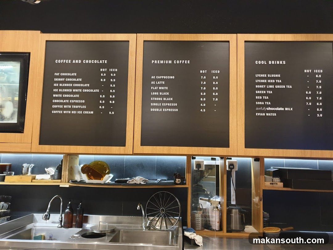 Coffee Shop Menu Board