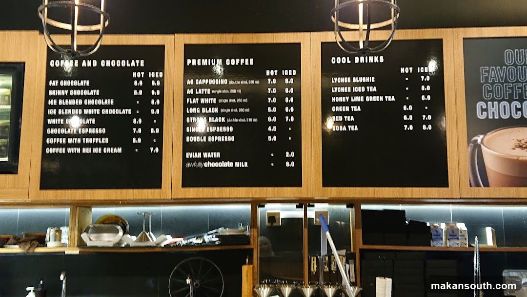 Coffee Shop Menu Board
