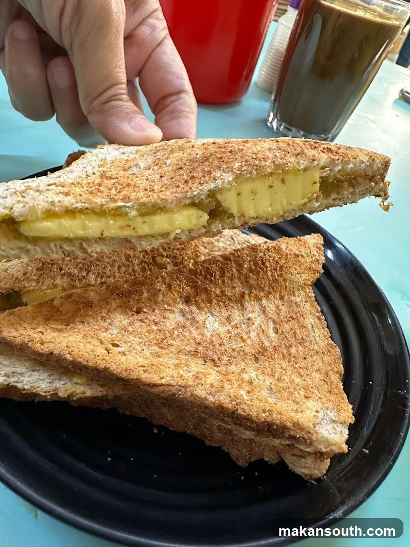 Grilled Sandwich with Butter