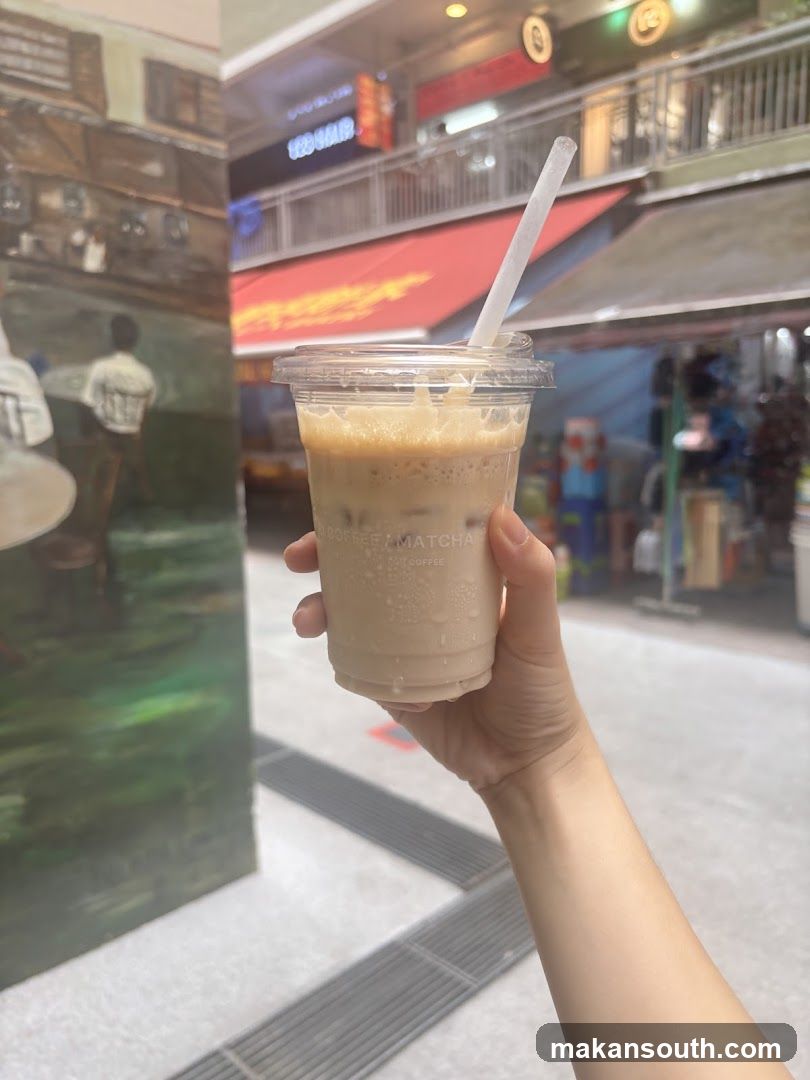 Iced Coffee in Mall