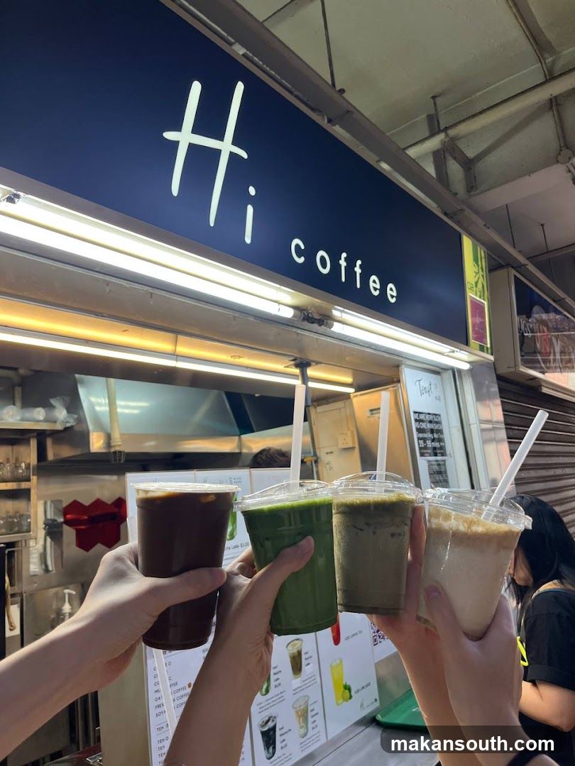 Hi Coffee Drinks Toast