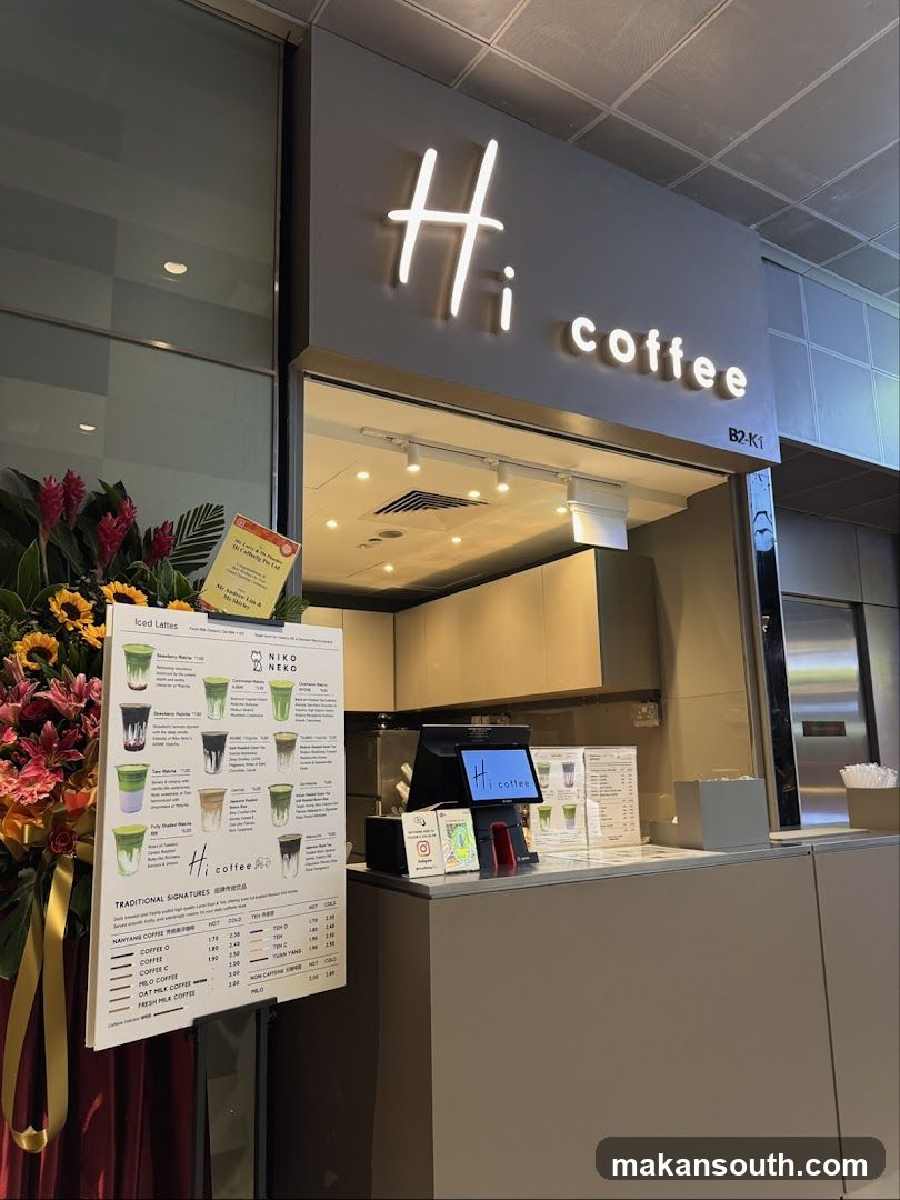 Hi coffee storefront