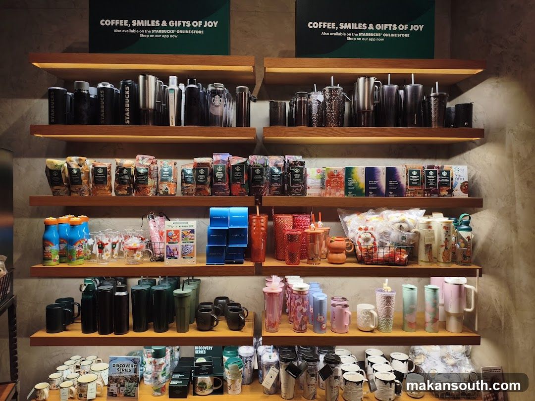 Starbucks Merchandise Display