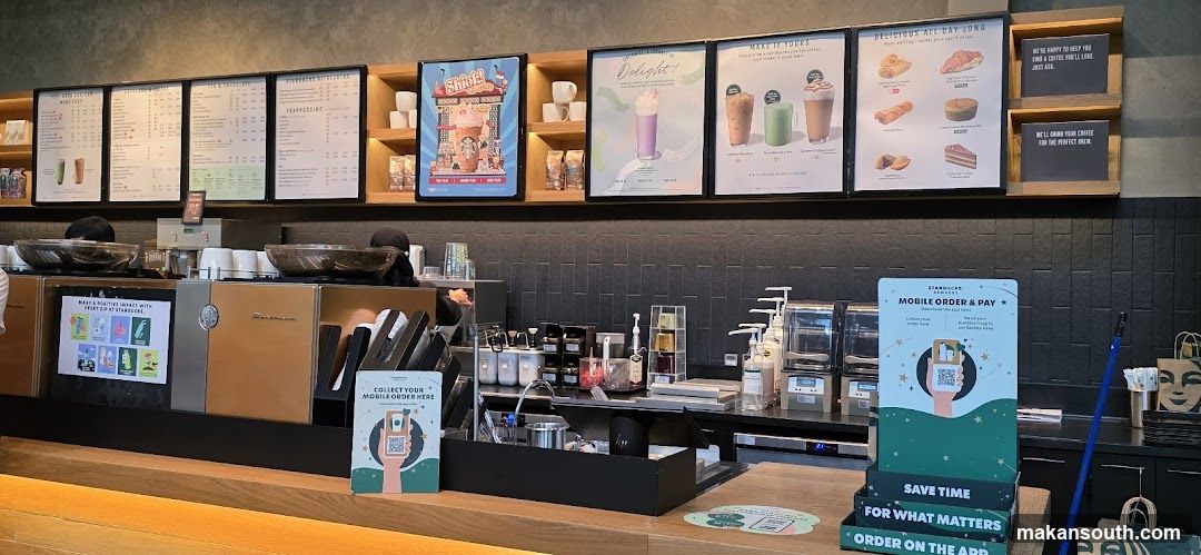 Starbucks Interior Counter
