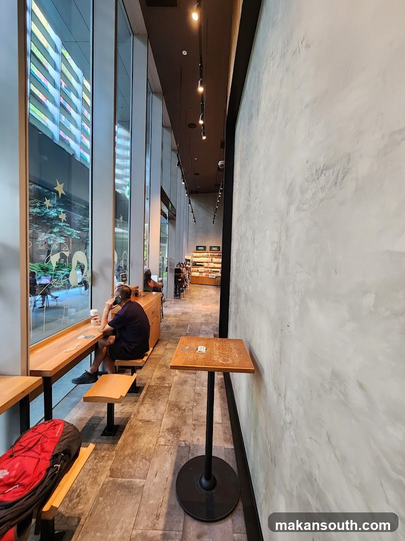 Interior of a modern café or coffee shop