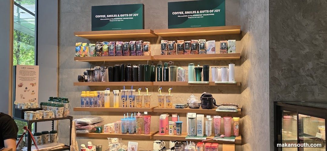 Starbucks Merchandise Display