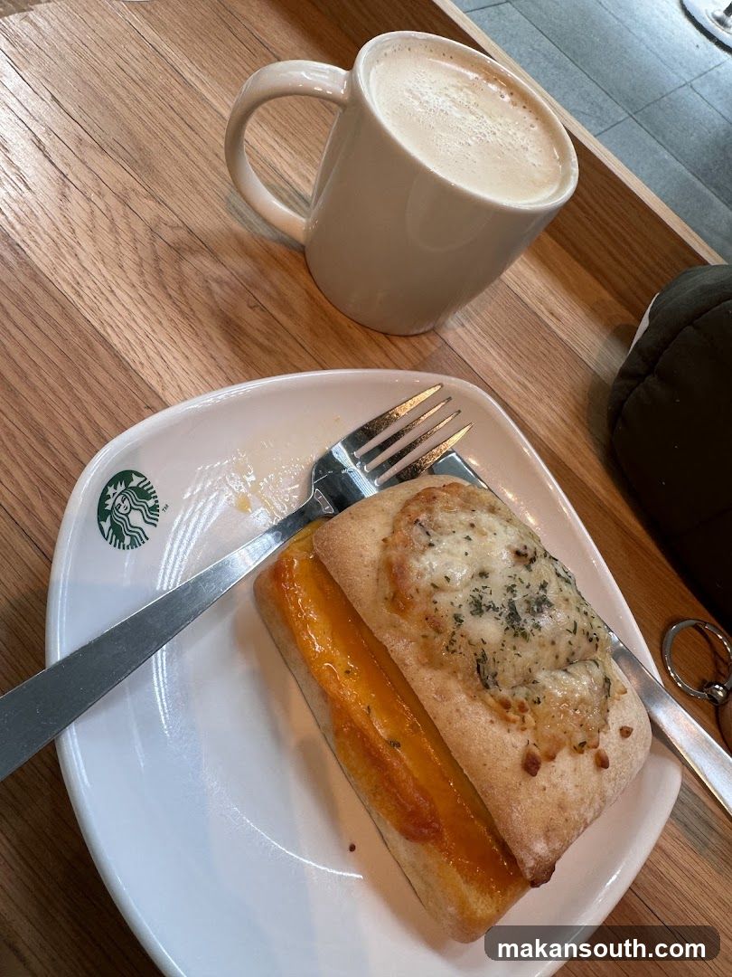 Starbucks Coffee and Pastry
