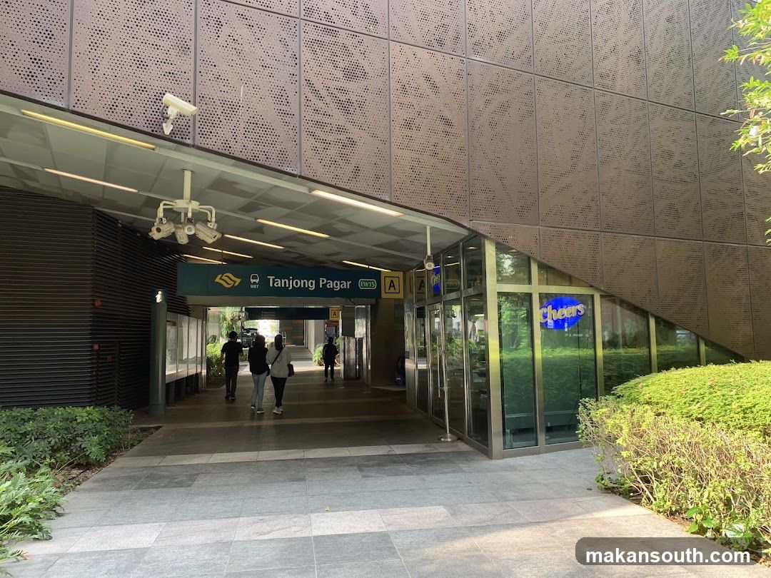 Tanjong Pagar Station Entrance