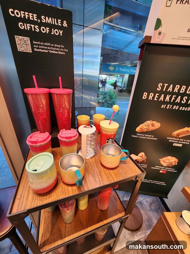 Starbucks Merchandise Display