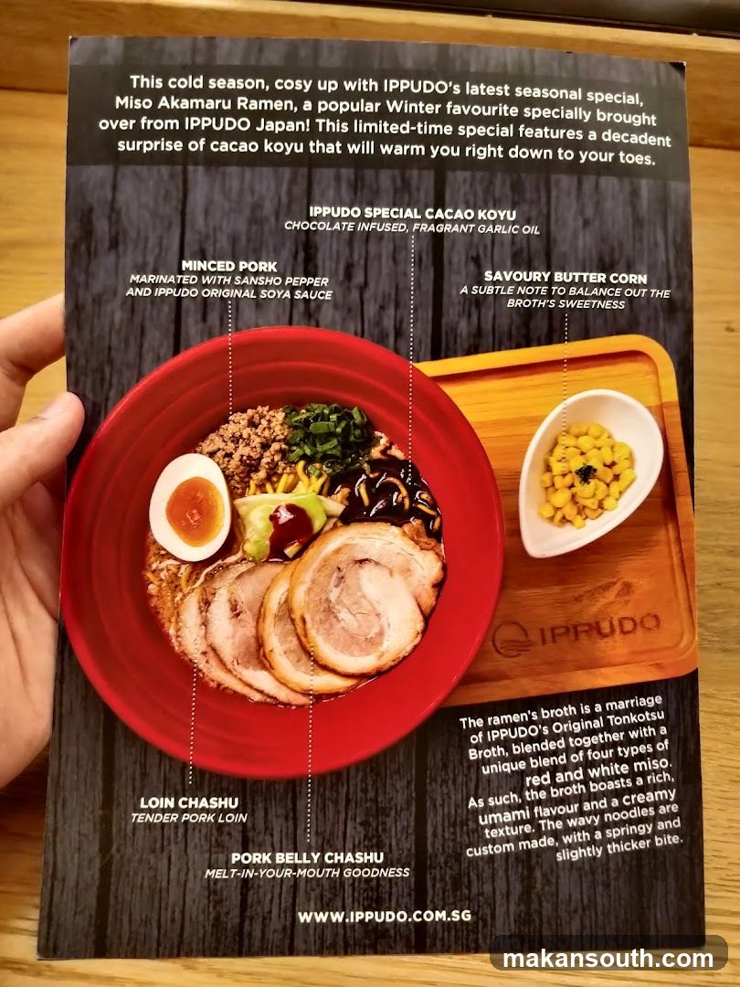 Ippudo Miso Akamaru Ramen Ad