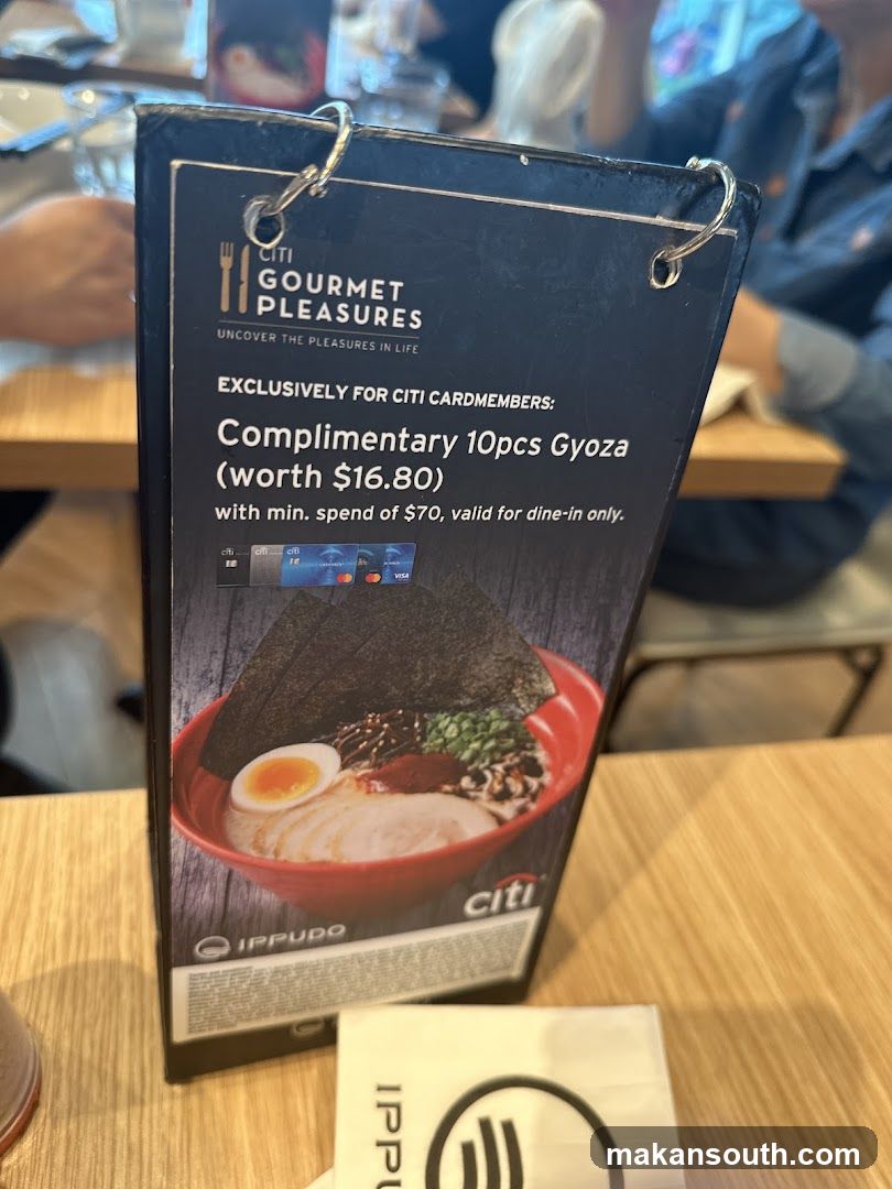 Citi Gourmet Pleasures Promotion