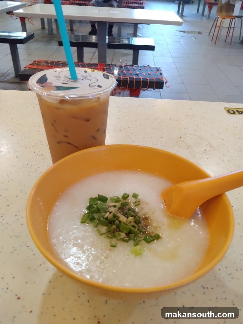 Congee and Iced Tea