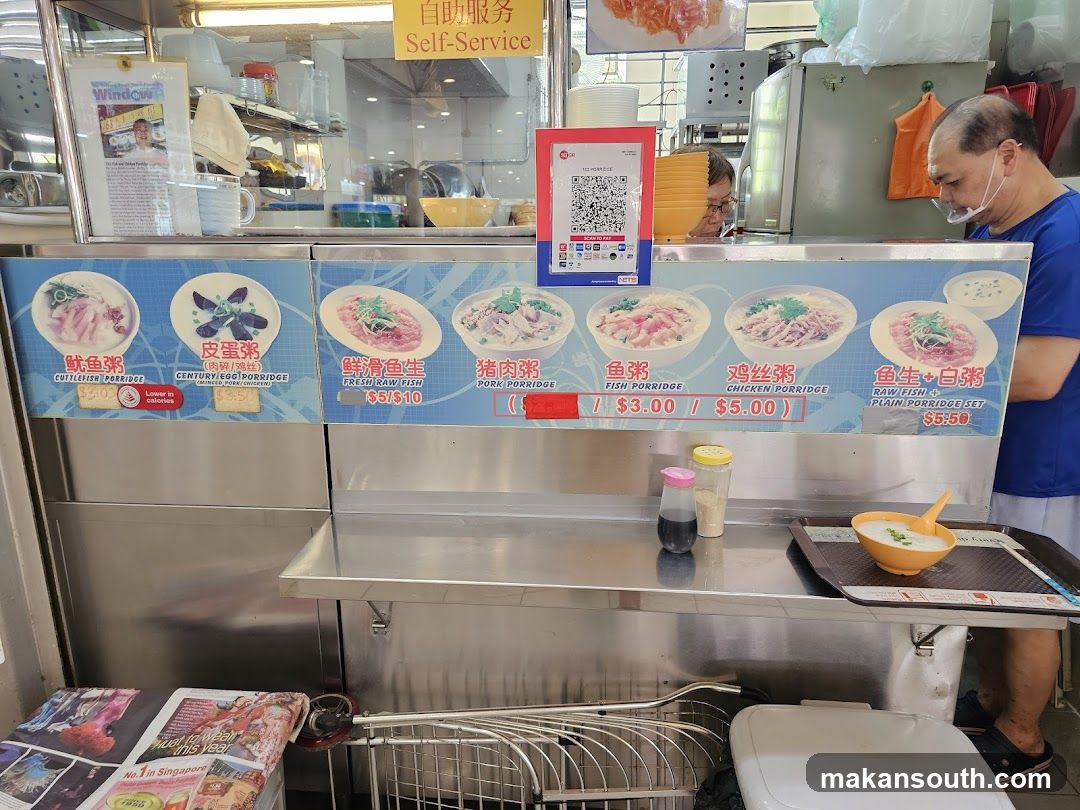 Porridge Menu