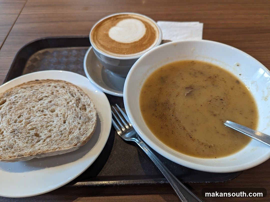Soup and Coffee Meal