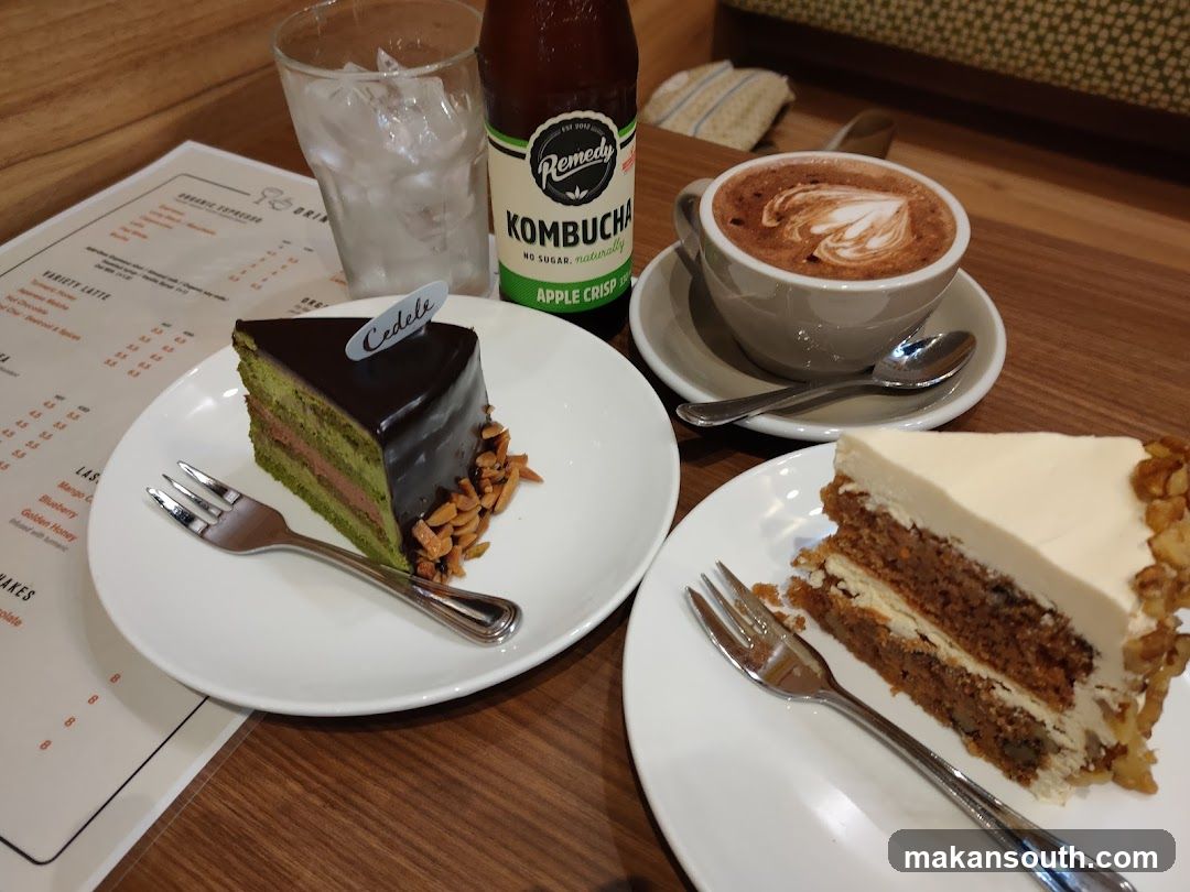 Café Dessert and Drink Spread