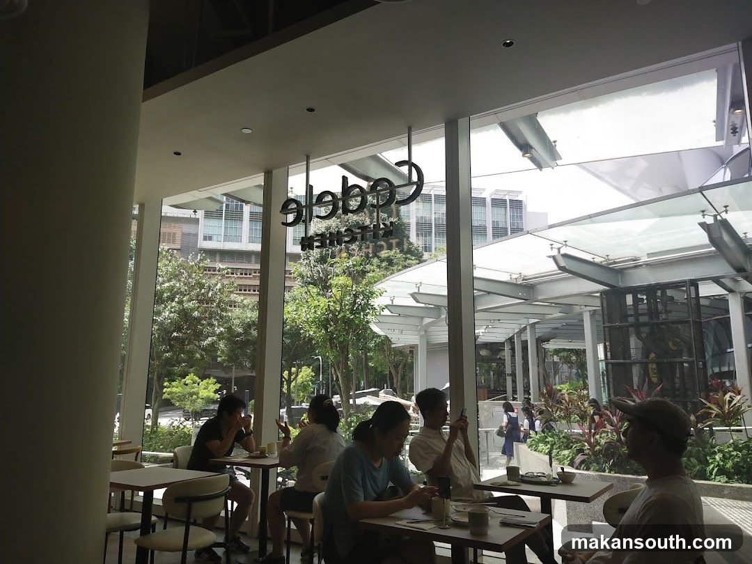 Cafe Interior with Outdoor View
