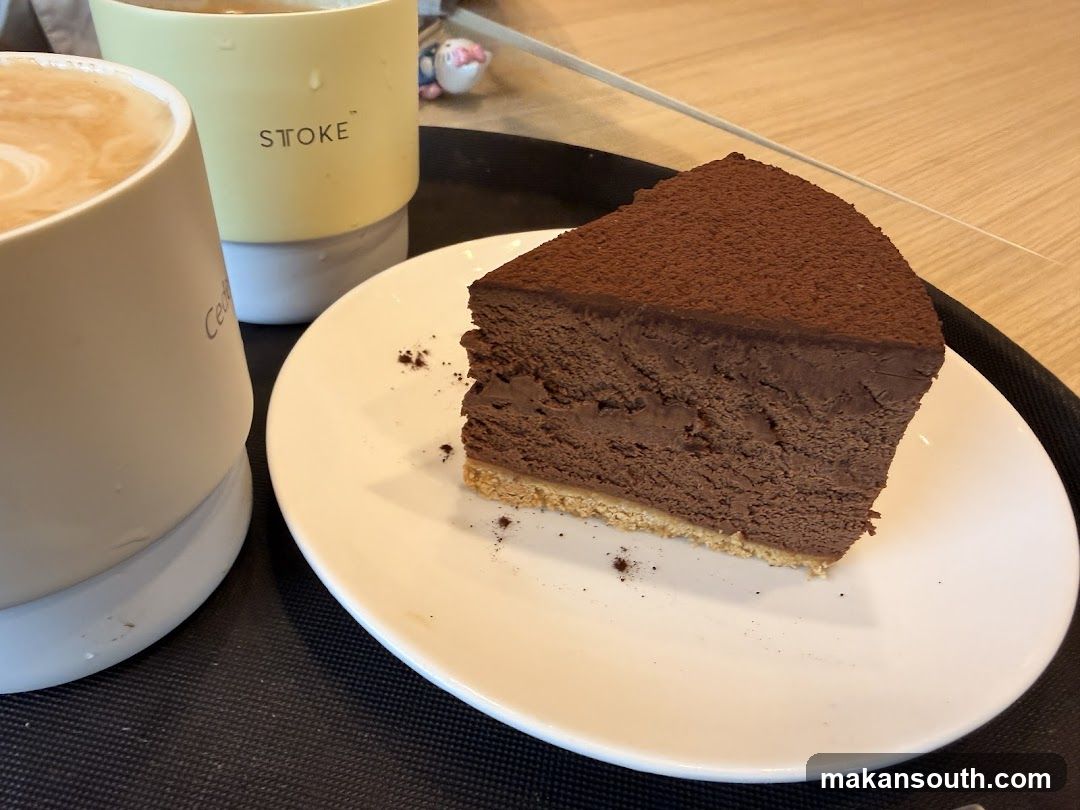 Chocolate Cake and Coffee