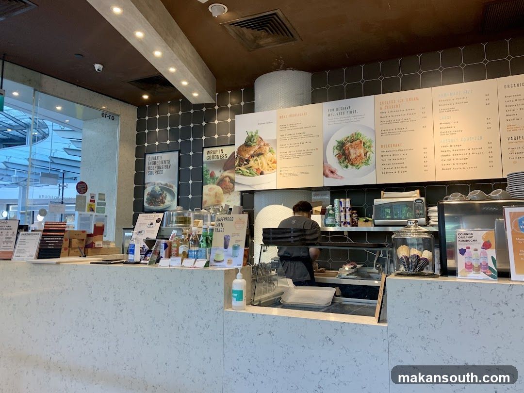 Restaurant Interior Counter View