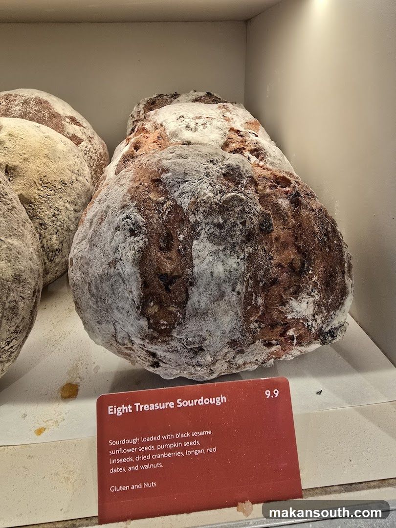 Bread Display with Price Tag