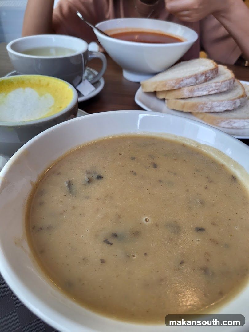Soup and Bread Meal