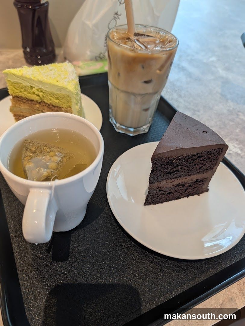 Cafe Dessert and Drink Spread