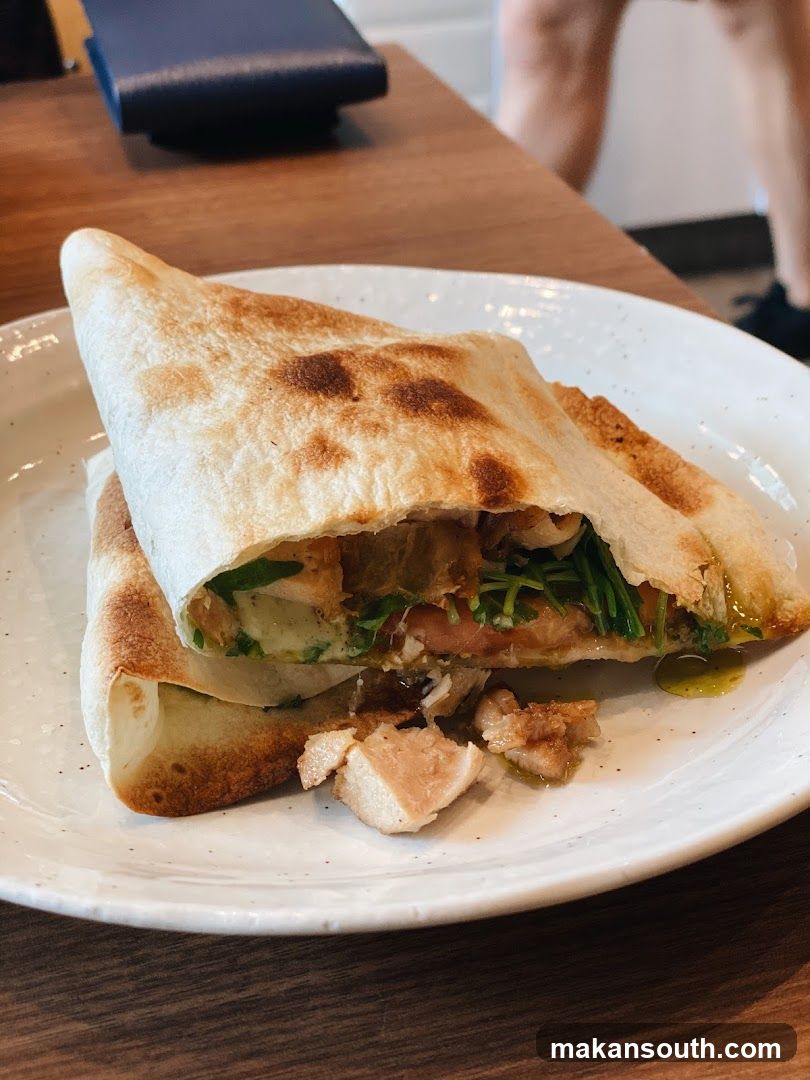 Grilled Flatbread with Fillings